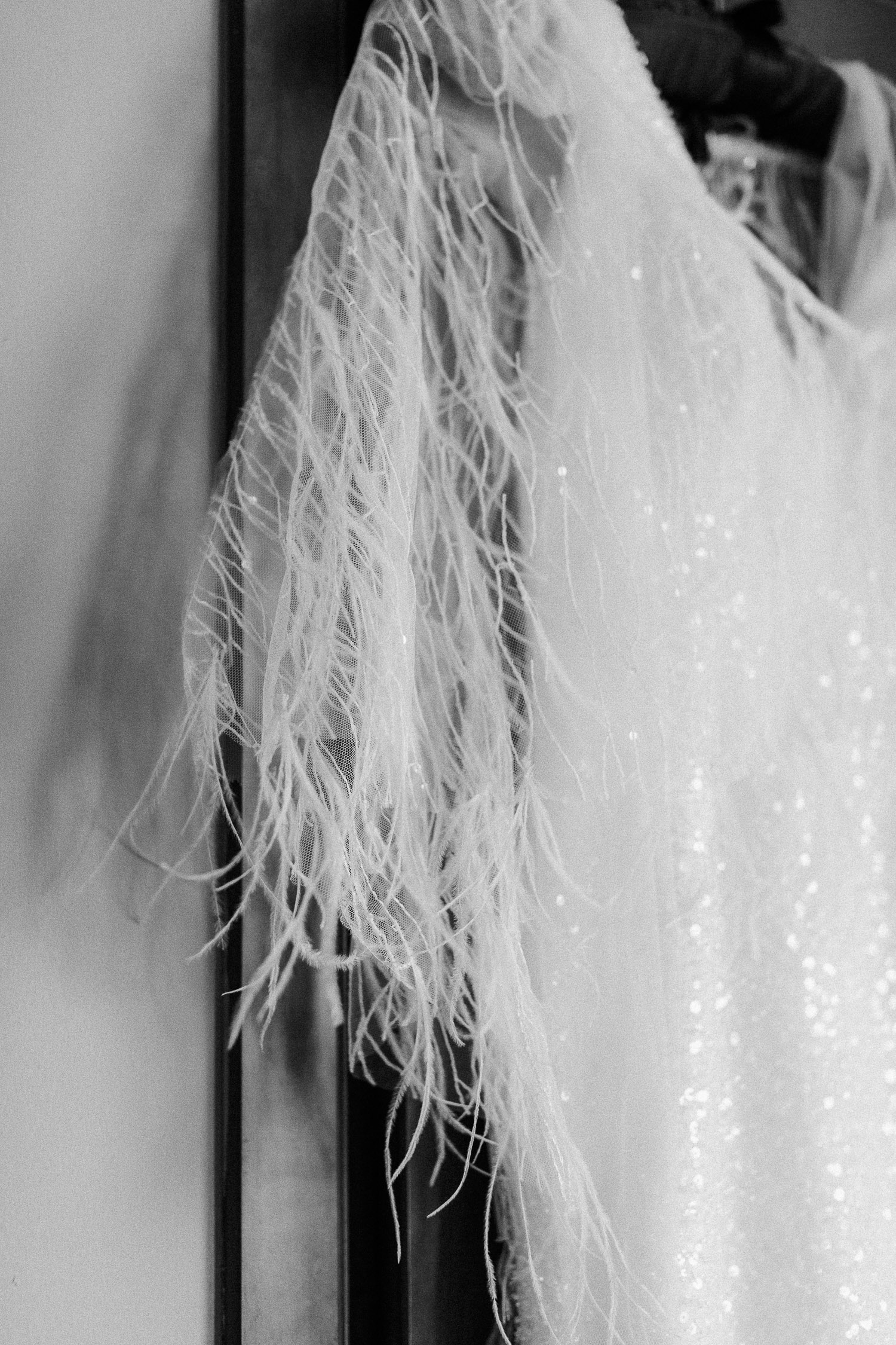 Bridal dress detail shoot